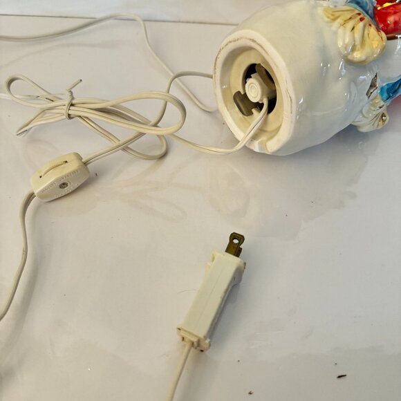 Christmas Snowman Cardinal Ceramic Lighted Figurine Gold Paint Highlights Gift - Picture 13 of 13